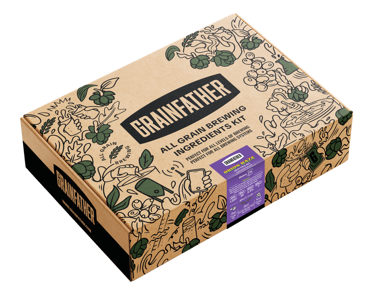 Grainfather Orion Haze Hazy Pale Ale Grain Kit