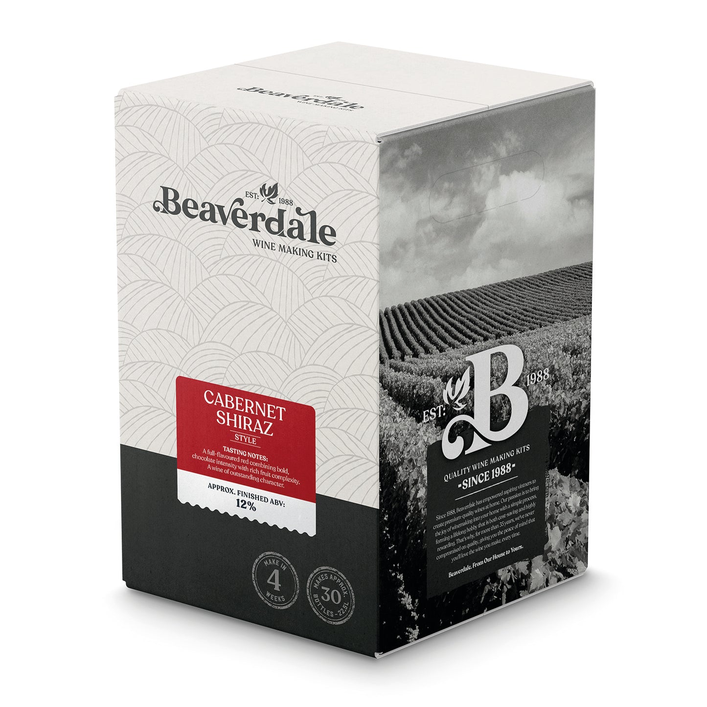 BDALE 30 Bot Wine Kit Cab Shiraz 2895 3Qtr LR.jpg