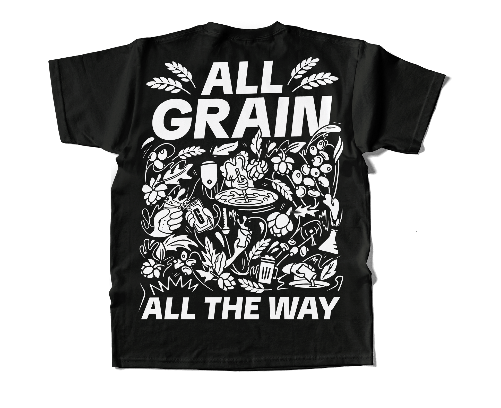 Black T-shirt Back Isolated.png