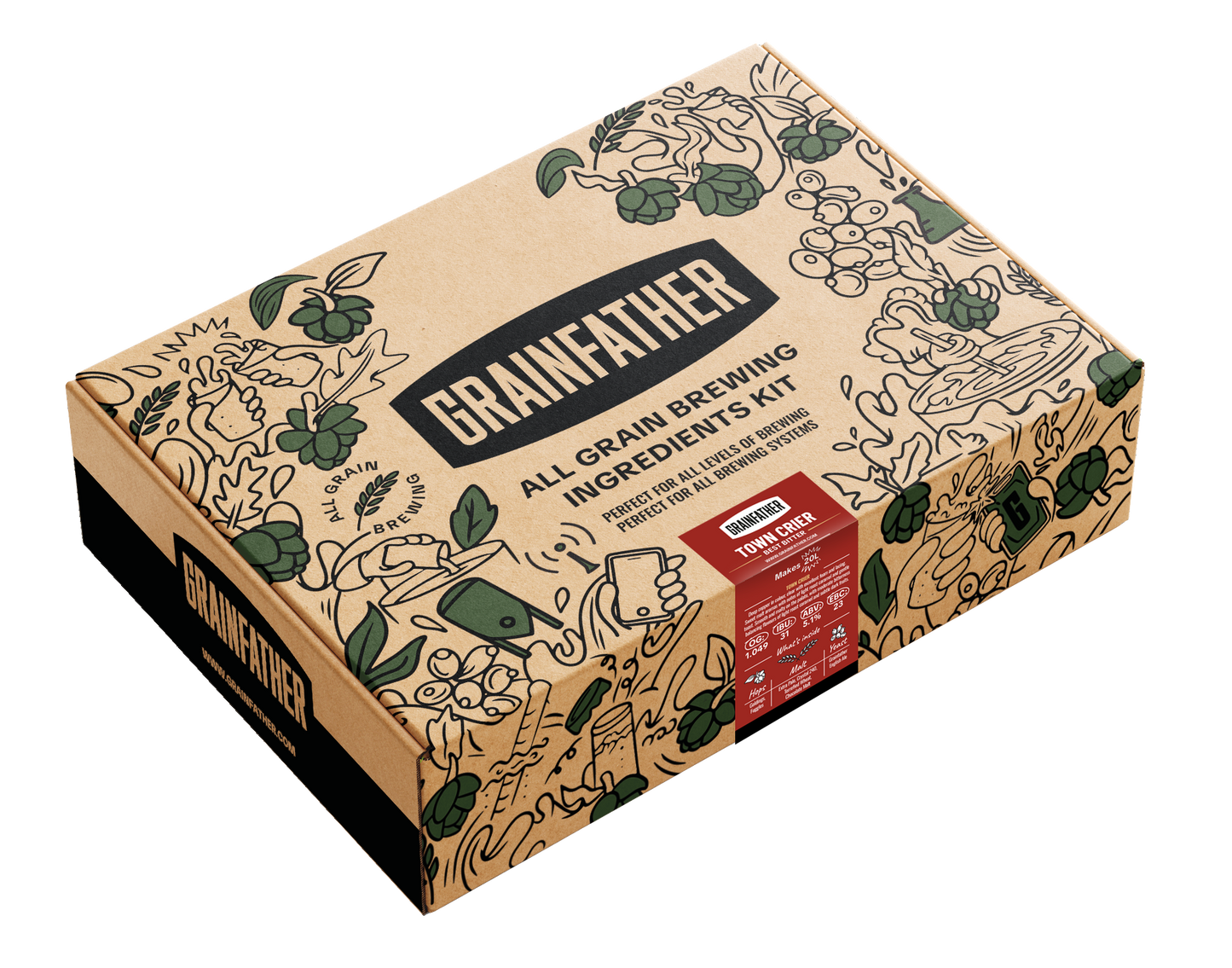 Grainfather Town Crier Best Bitter Grain Kit