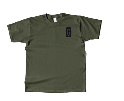 Khaki T-shirt Front Isolated.png