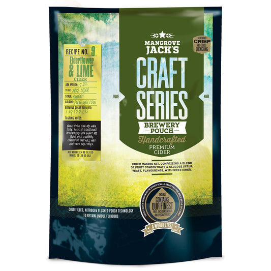 MJ Craft Series Elderflower & Lime Cider - 2.4kg