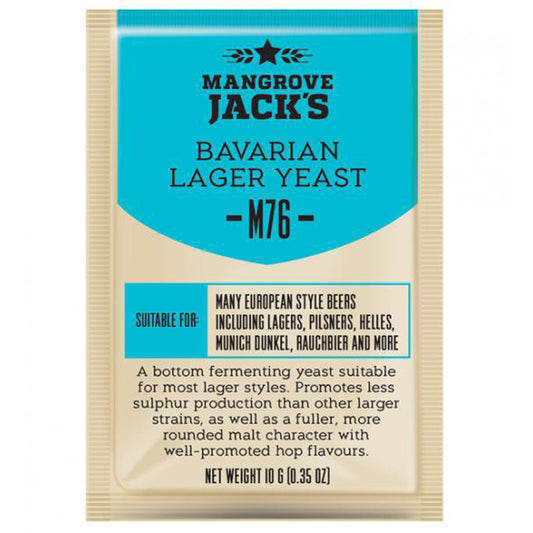 MJ Craft Series Bavarian Lager Yeast M76 - 10g