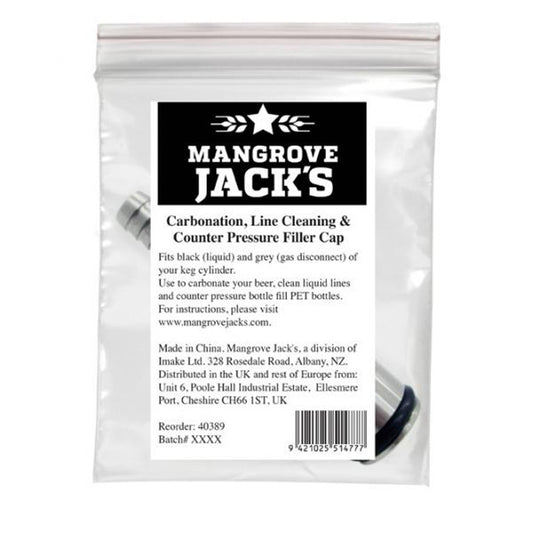 Mangrove Jack's Carb Line Clean&Counter Pressure Filler Cap