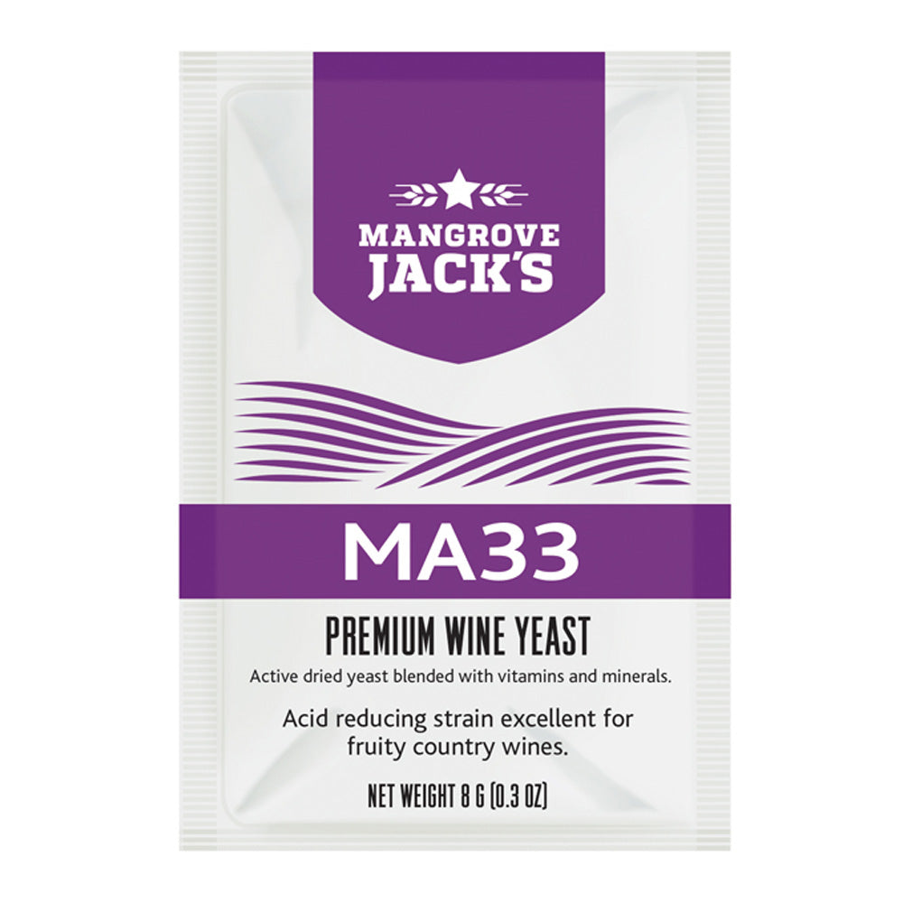 Mangrove Jacks Wine Yeast - MA33 8g-1.jpg